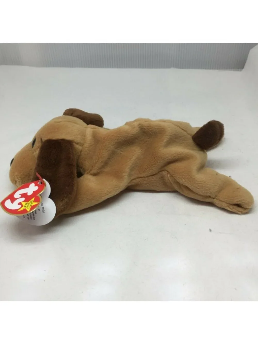 Ty Beanie Babies Bones Brown Dog Plush Toy 1990s Collectible Stuffed Animal